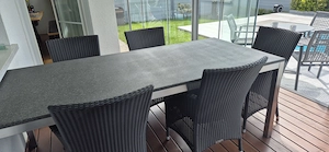 Rattan Stühle (Casa Hohenems gekauft)  6 Stück  Bild 3