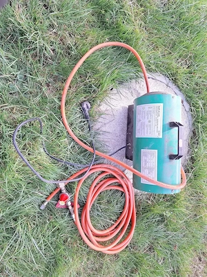 Warmlufterzeuger welding Bild 2