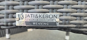 Rattan Stühle (Casa Hohenems gekauft)  6 Stück  Bild 2