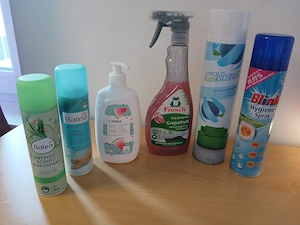 Gratis Pflegeprodukte und Reinigungsmittel Bild 2
