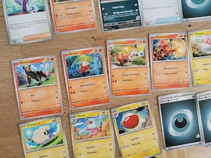 50x Pokemon Karten Bild 3