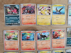 50x Pokemon Karten Bild 2