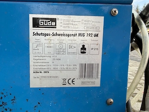 Schutzgas Schweißgerät Bild 5