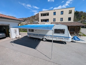 Wohnwagen Hobby 560 UL Exklusiv (Baujahr 1998) Bild 2