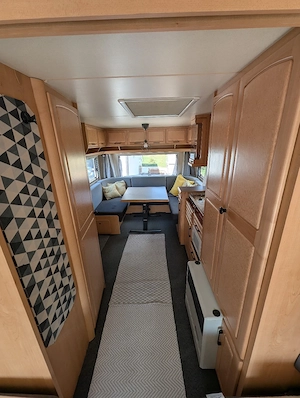 Wohnwagen Hobby 560 UL Exklusiv (Baujahr 1998) Bild 3