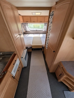 Wohnwagen Hobby 560 UL Exklusiv (Baujahr 1998) Bild 5