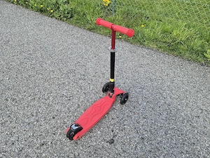 Kinderroller Fun Pro TWO | rot | bis 80kg Bild 3