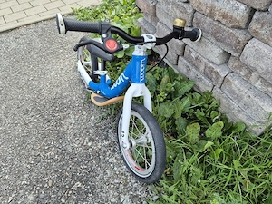 Woom 1 Laufrad blau inkl. original woom SURFBOARD