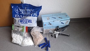 Fiesenschneider Set mit Nivelliersystem Bild 4