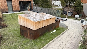 Hochbeet mit Frühbeet Bild 2