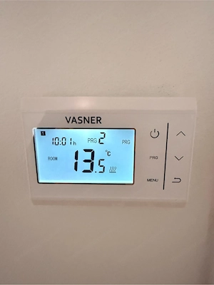 3x Infrarot Heizplatte VASNER Citara M Plus Metall Rund 700 Watt Bild 2