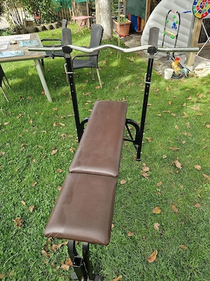 gewichte mit hantel bank Bild 3