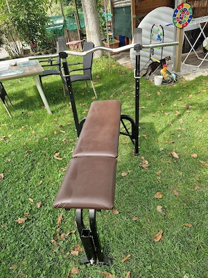 gewichte mit hantel bank Bild 4