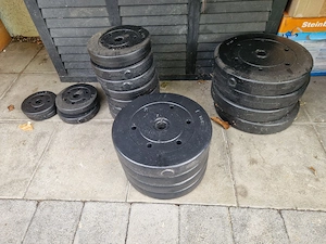 gewichte mit hantel bank Bild 2