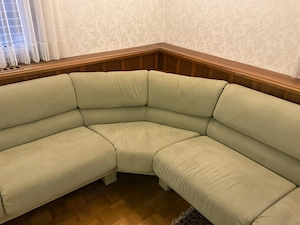 Ecksofa (3-teilig)   grün, guter Zustand Bild 3