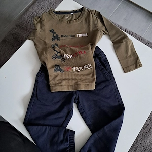 s.Oliver Jogginhose + Langarm  T-Shirt  Gr.98
