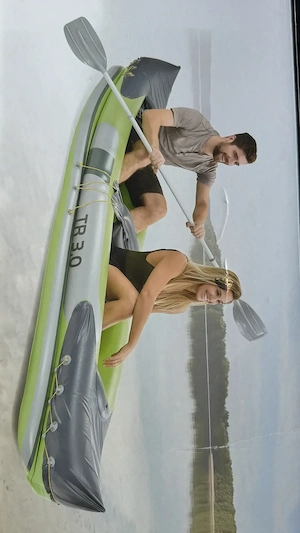 Kajak Set Crane 3.0 - Schlauchboot für 2 mit Doppelpaddel - NEU in ungeöffneter Originalverpackung