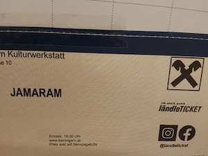 2x Tickets Jamaram