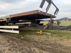 krone lafette   ballenanhänger