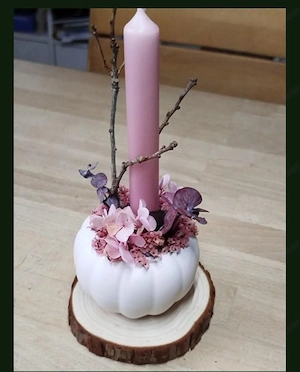 Deko mit Kerze neu Bild 2