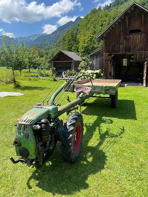 Schlepper mit Ladefläche Bild 3