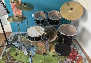 Neuwertiges Schlagzeug-Pearl Export Studio Set Bild 2