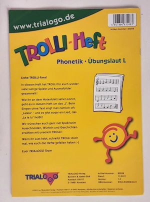Trolli - Heft   Übungslaut L  Bild 2