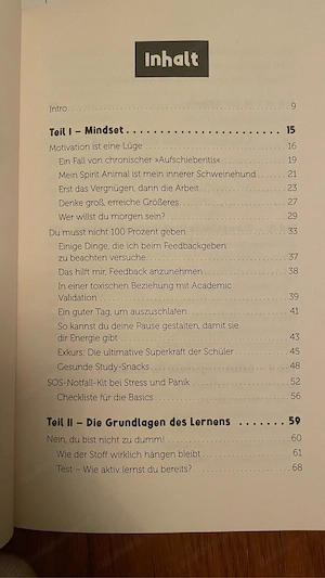 Buch "Bestnoten ohne Stress" Bild 3