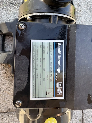 Sandfilterpumpe für Pool Bild 2