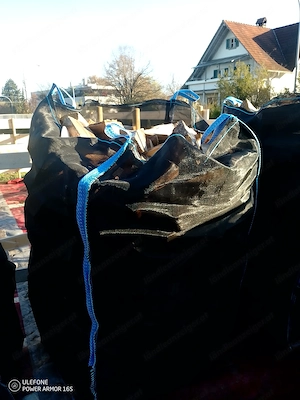 1.6 SRM Hartholz 25cm im Big Bag Bild 3