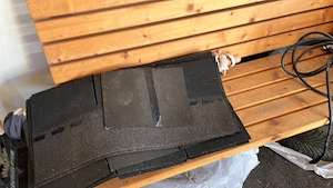 Bitumen Rechteckschindeln gratis