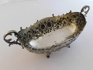 Jardiniere - Schale aus Silber 900-ER Bild 2