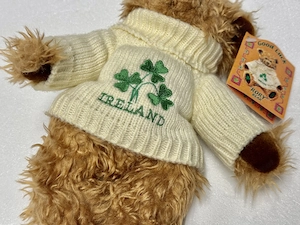 Plüschtier Stofftier Bär Irland Spielzeug Bild 3