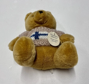 Finnland Bär Kuscheltier Plüschtier Stofftier Spielzeug  Bild 4