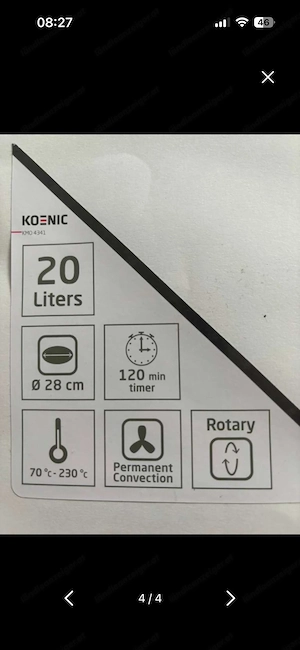 Mini Backofen Bild 3