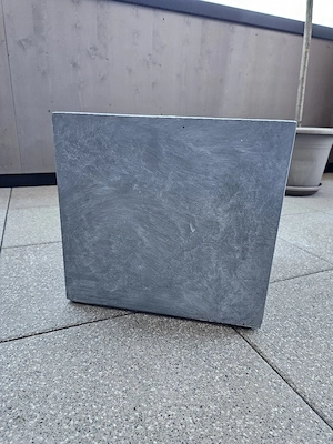 Übertopf hellgrau 35x35x35 Bild 3