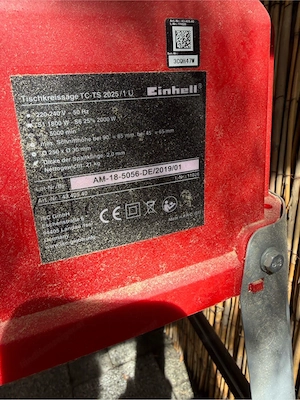 Tischkreissäge Bild 3