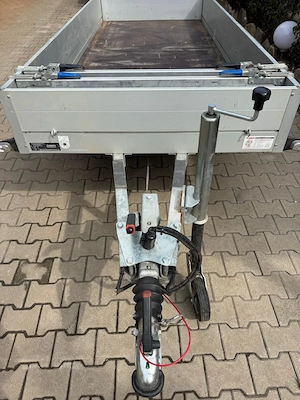 Universalanhänger mit Planenaufbau 2000kg  2 Achsen! 301x125x150cm   Pickerl 01 27   TOP! Bild 6