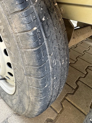 Universalanhänger mit Planenaufbau 2000kg  2 Achsen! 301x125x150cm   Pickerl 01 27   TOP! Bild 9