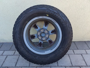 4 Alufelgen von Nissan Navara  mit Winterreifen 255 65R17 6mm Bild 3