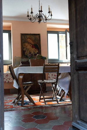 Tolles Haus  am Lago Maggiore in Italien, mit Turm und Innenhof Bild 5