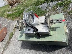 Geberit Media PE Schweissmaschine in Kiste