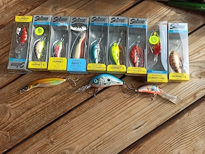 Wobbler Spinnfischen Kunnstköder Salmo  Bild 2