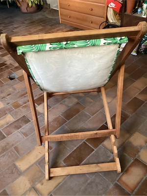 Retro Liegestuhl Bild 3