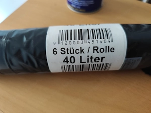 Restmüll Säcke 40 l 
