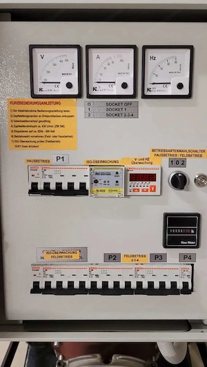Zapfwellengenerator Notstromaggregat 20KV  Bild 2