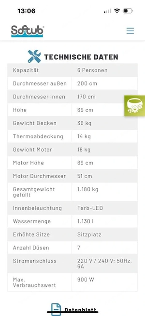 Whirlpool softub Bild 9