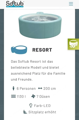 Whirlpool softub Bild 8