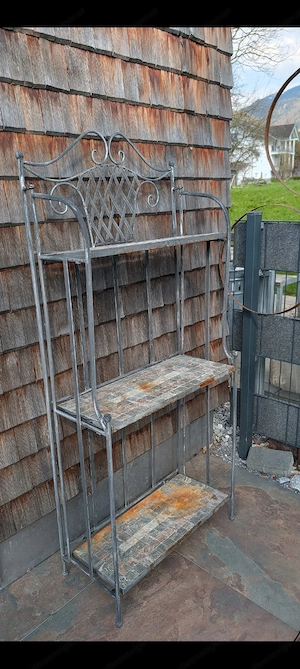 Metall - Gartenregal  Bild 4