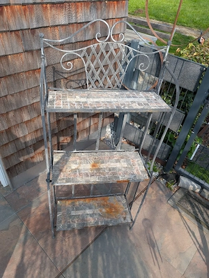 Metall - Gartenregal  Bild 2